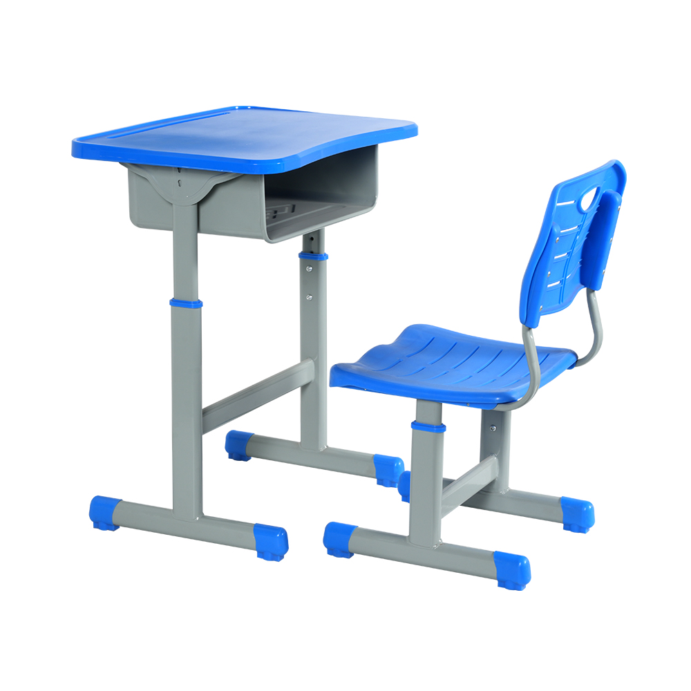 Portable Modern School Desks Lightweight School Desk And Chair Set - Posture Support Design 