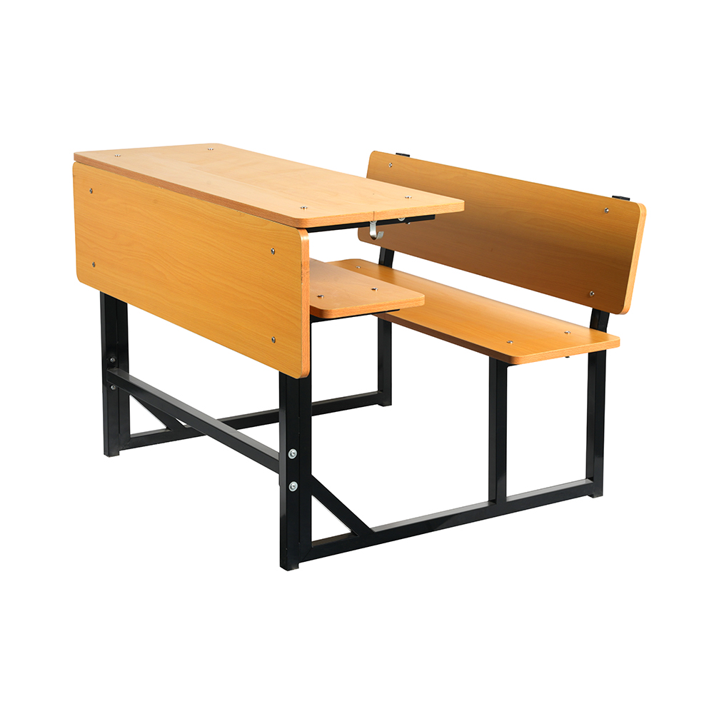 School Furniture Budget-Friendly School Bench and Desk Student Wooden Table Classroom Desk and Chair 