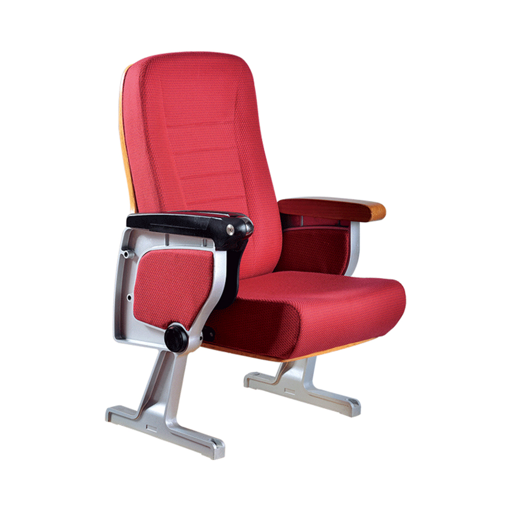 Ergonomic Red Auditorium Luxury Soft Seat