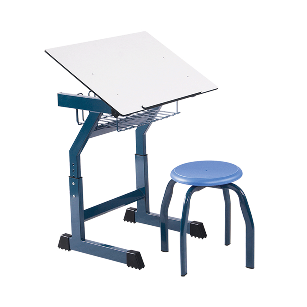 Adjustable-height Compact Art Table