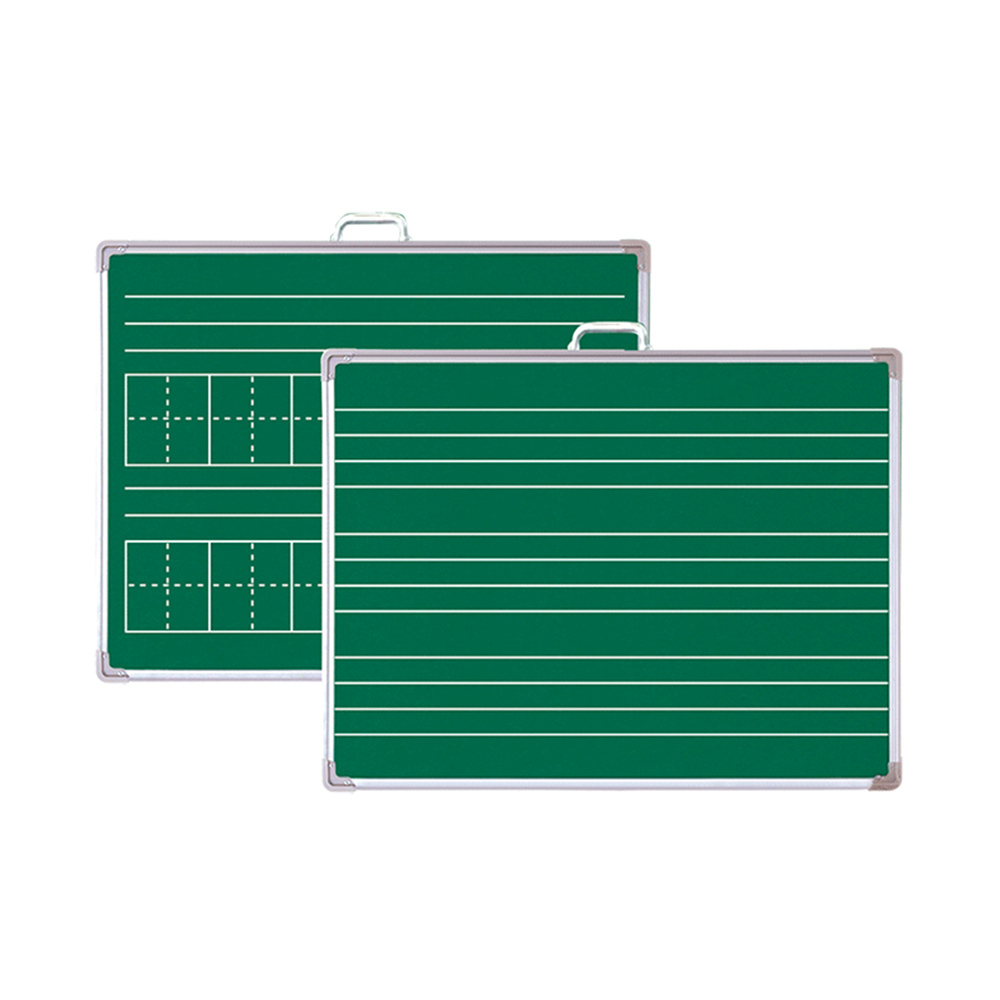 Organized Grid and Lines School Space-Saving Blackboard