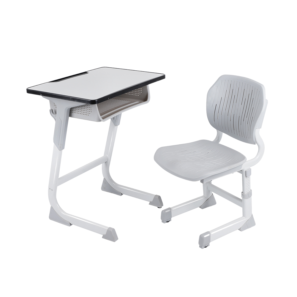 C-Contour Worksurface C-Contour School desks and Chair In Hand-Crank